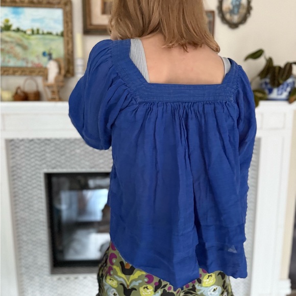 Banana Republic Cobalt Blue Blouse - Picture 4 of 5